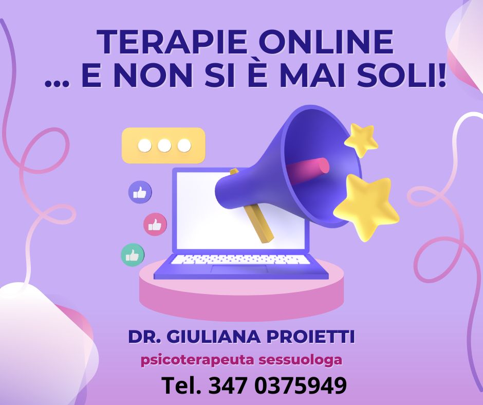 Terapie online Giuliana Proietti