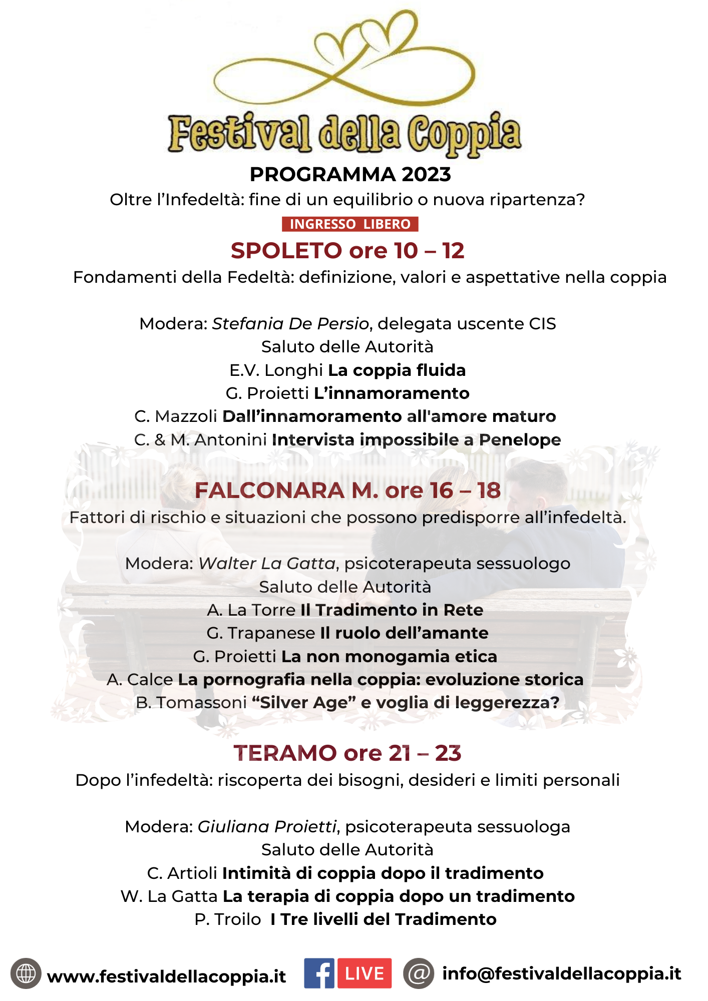 Festival della Coppia 2023 - Psicolinea